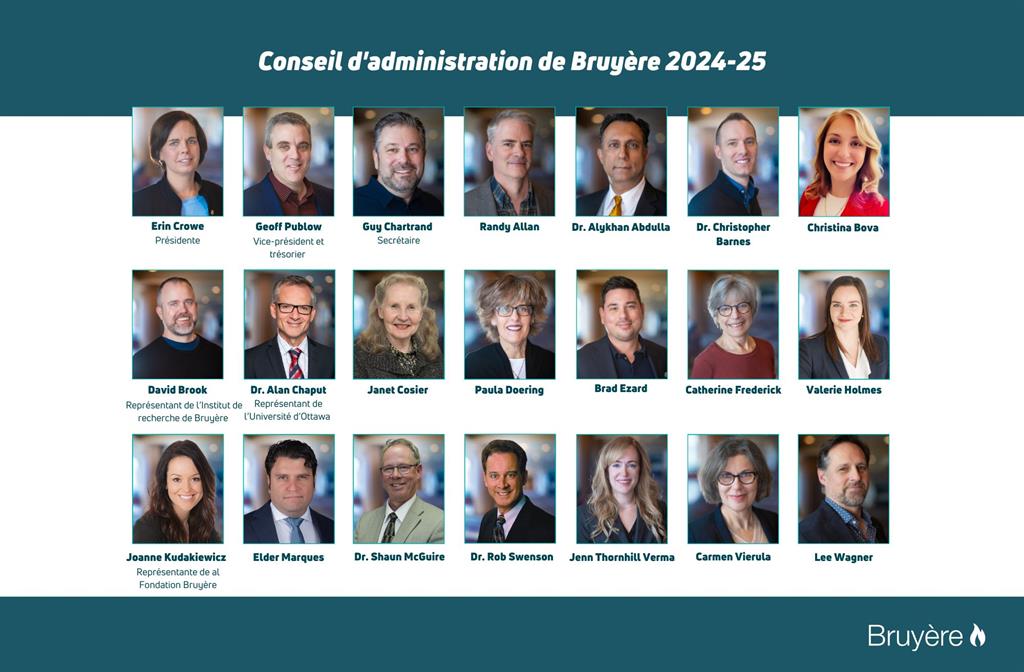 Bruyere board 2024-25 French